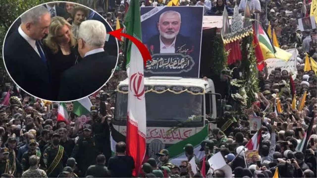 Haniye'nin cenazesine katılmayan Filistin Devlet Başkanı Mahmud Abbas büyük tepki topladı