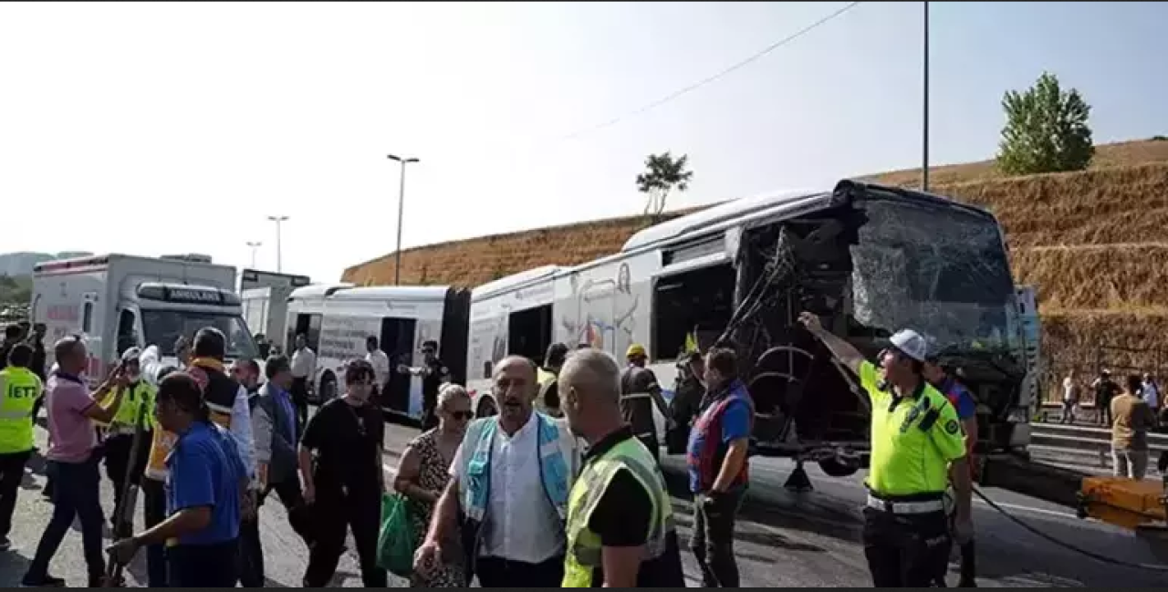 Küçükçekmece metrobüs kazası: 5 şüpheli için tutuklama talebi!