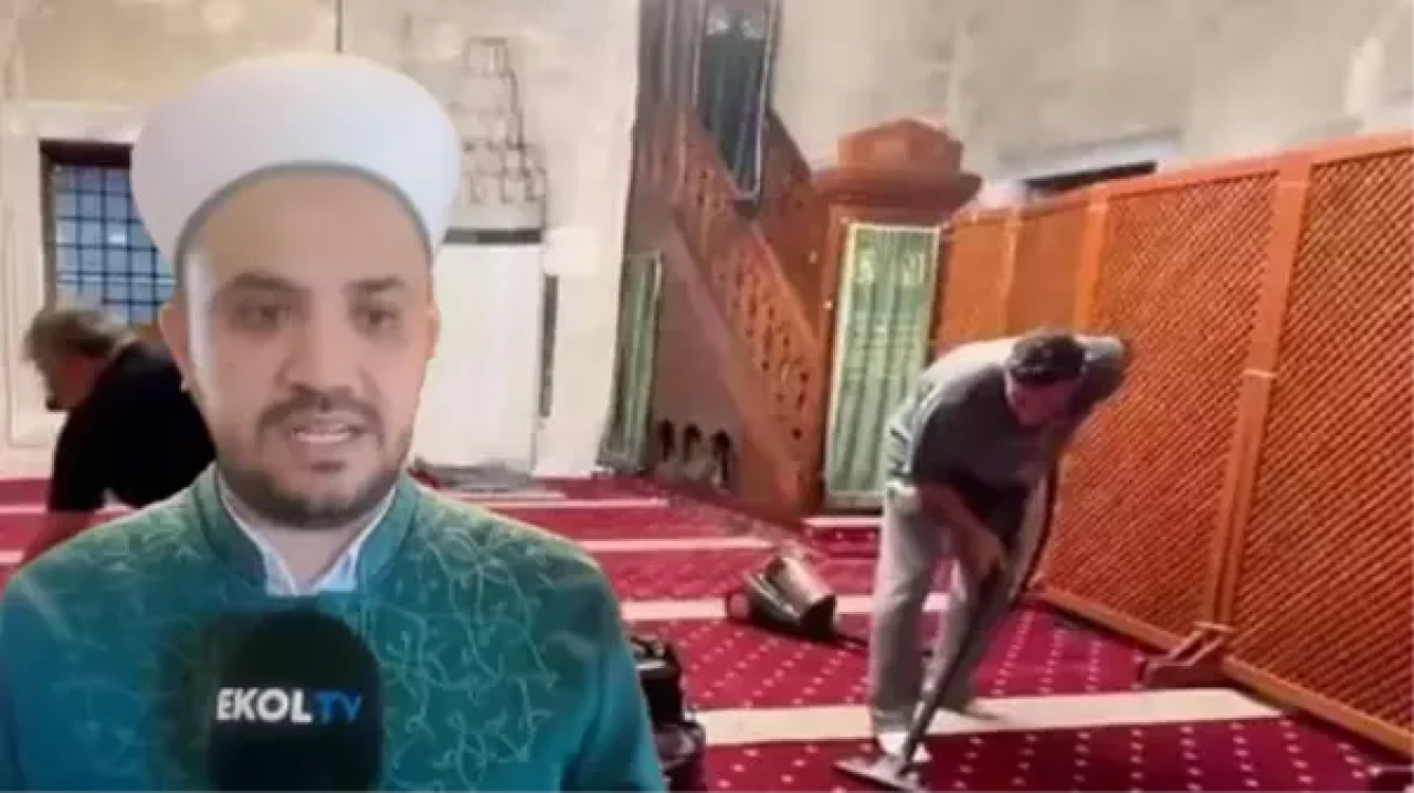Mesut Özil'in temizlediği caminin imamı konuştu: Bir dahaki sefere bakın ne yapacakmış!
