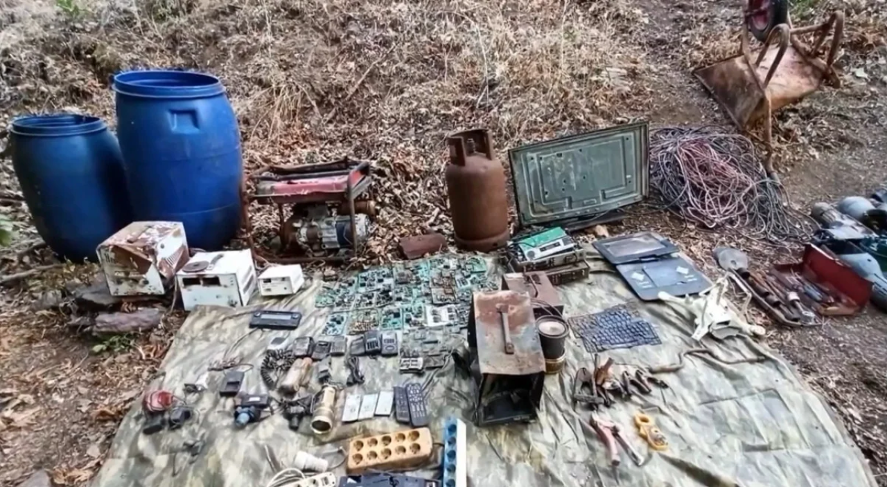 MSB duyurdu: Irak'ın kuzeyinde teröristlere ait 6 mağara imha edildi!