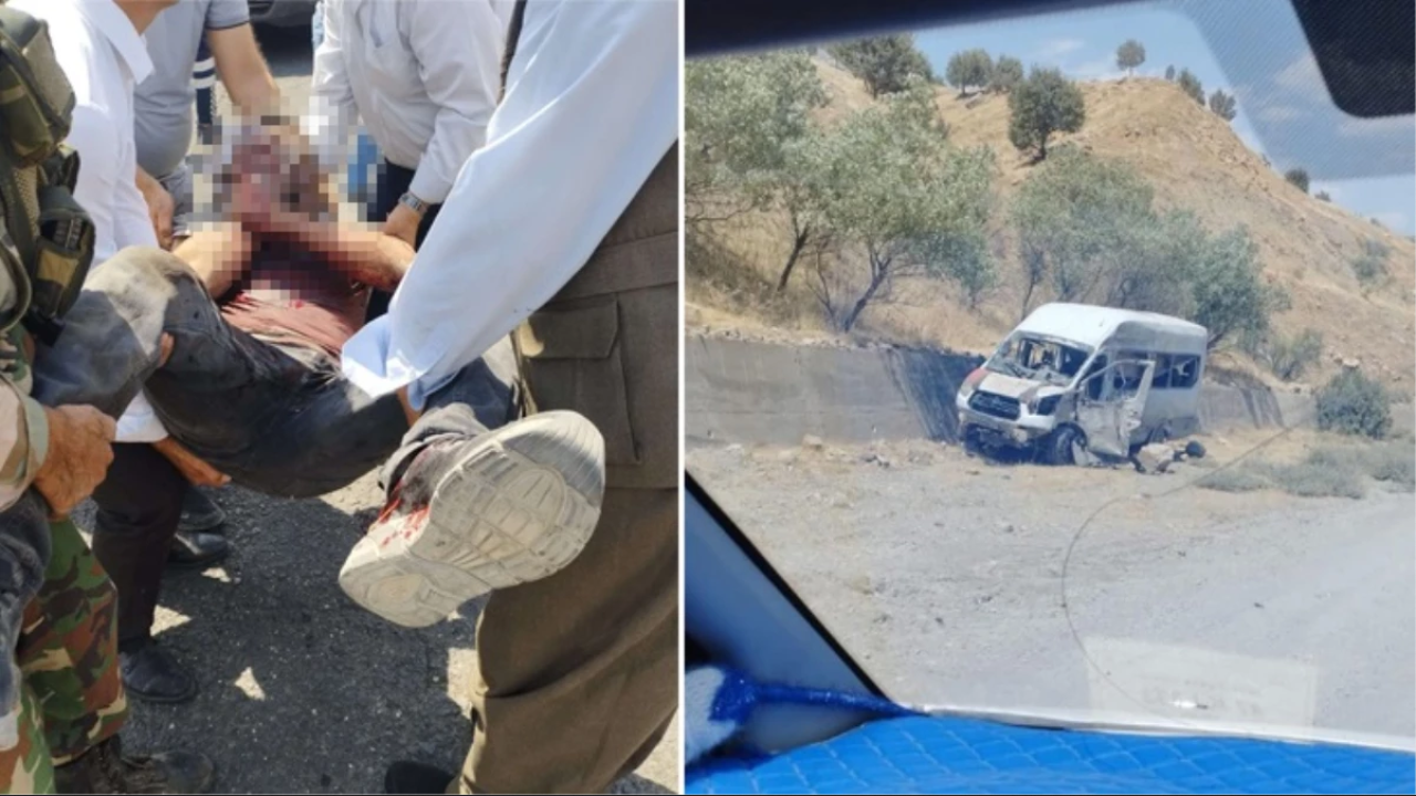 Şırnak'ta maden işçilerini taşıyan servis aracına saldırı: 1 ölü  8 yaralı