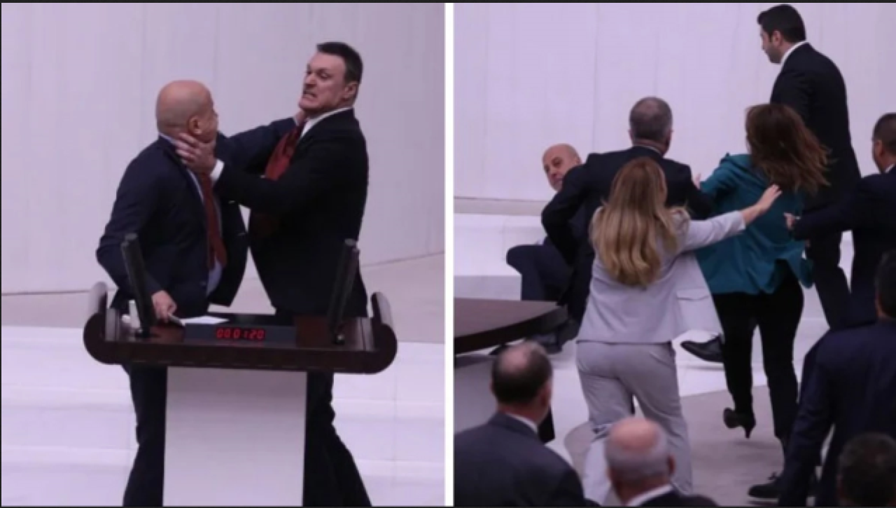 TBMM'de büyük kavga: Alpay Özalan ve Ahmet Şık'a ceza!
