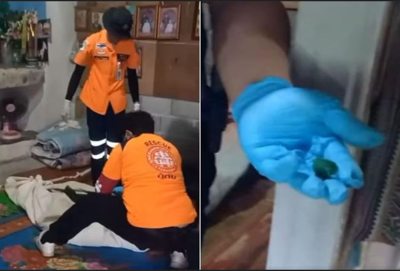 Tayland'da korkunç cinayet! Eşinin ağzında bomba patlatarak öldürdü