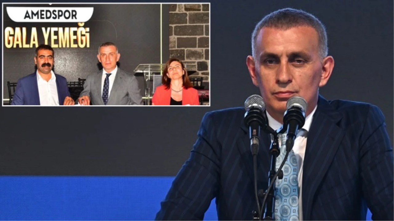 TFF Başkanı Hacıosmanoğlu'nun DEM'li başkanlara hediyesi gala yemeğine damga vurdu