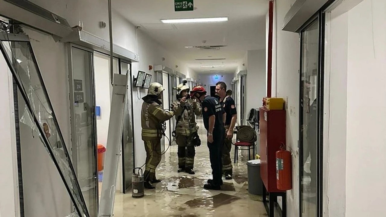 Atatürk Havalimanı'na yapılan hastanenin tavanı çöktü: 1 bebek öldü