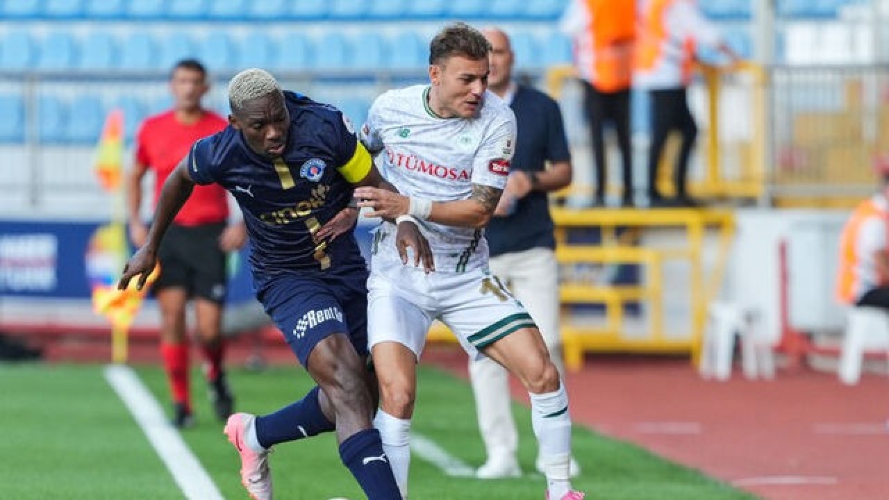 5 gollü maçta Konyaspor Kasımpaşa'yı yendi