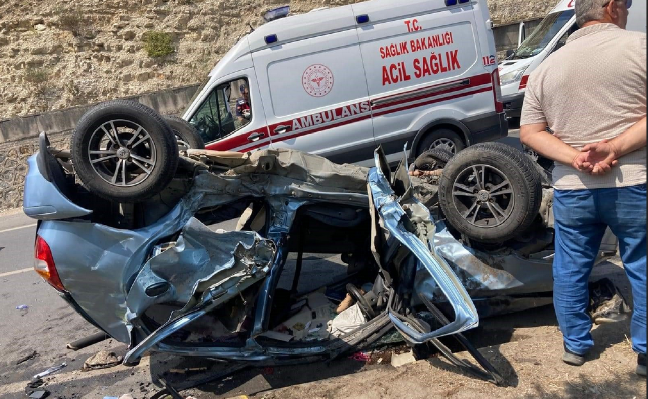 Zonguldak'ta feci kaza! Zafer Akgün yaşamını yitirdi 6 kişi ise yaralı