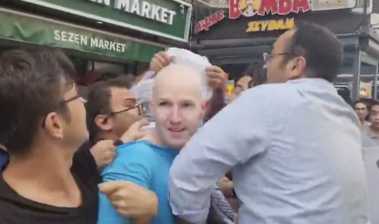 İzmir'de ABD askerinin başına çuval geçirilmişti. ABD'den flaş açıklama