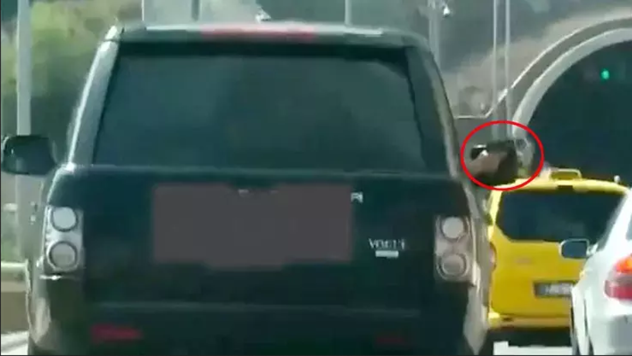 Araç camından  tabanca uzatılmıştı:  Gerçek ortaya çıktı!