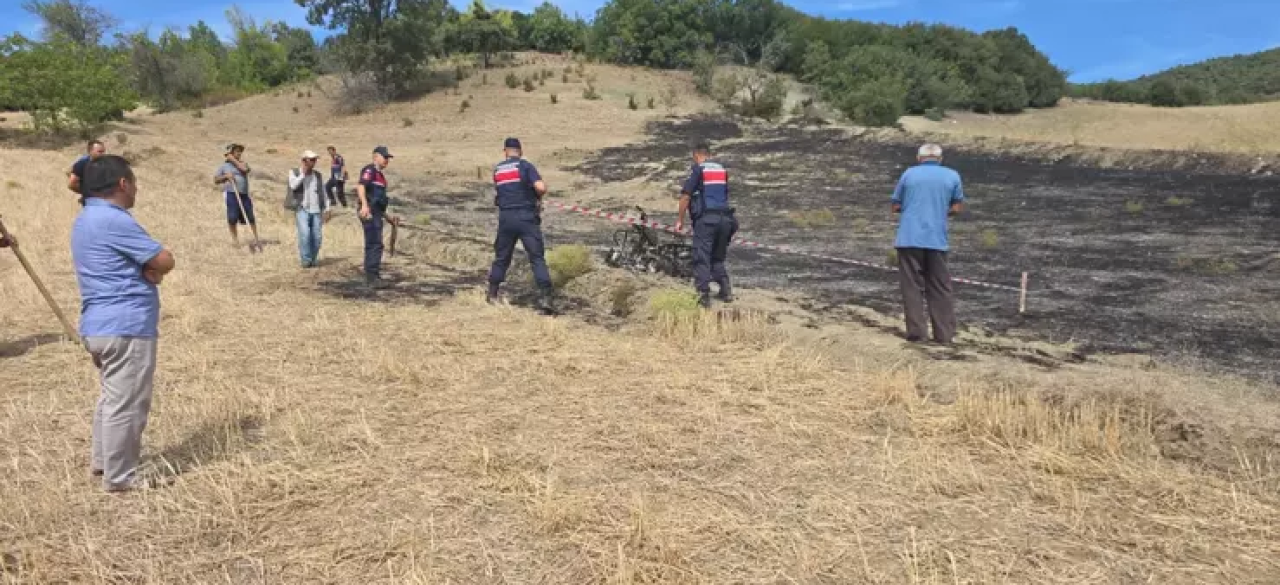 ATV alev alev yandı: Sürücü hayatını kaybetti!