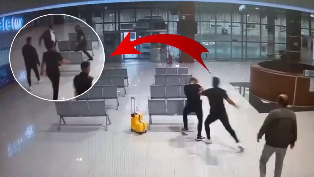 Belediye başkanı ve oğlu kavgaya tutuştu!