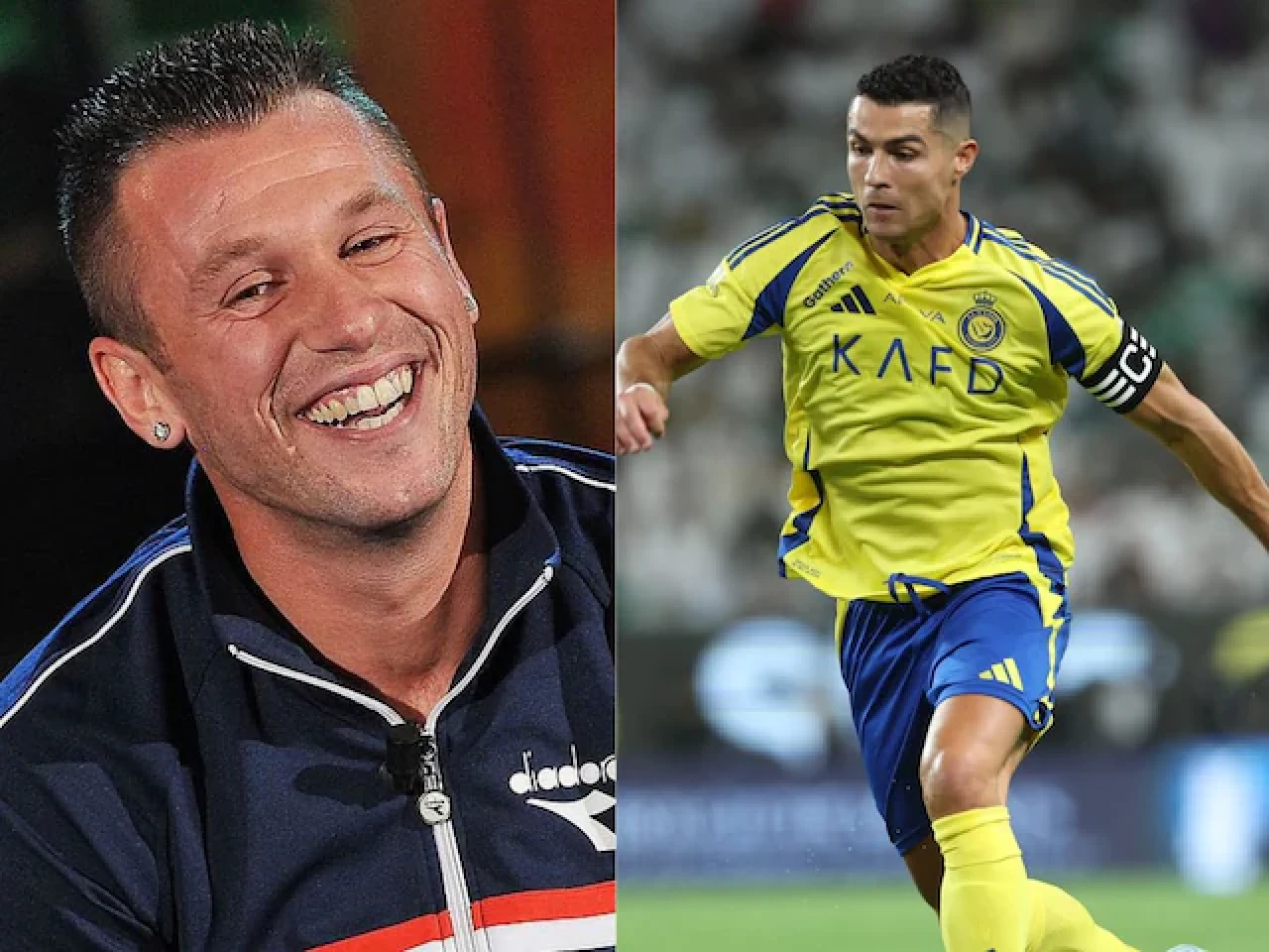 Cassano'dan Ronaldo'ya ağır eleştiri: "Futbol oynamayı bilmiyor"