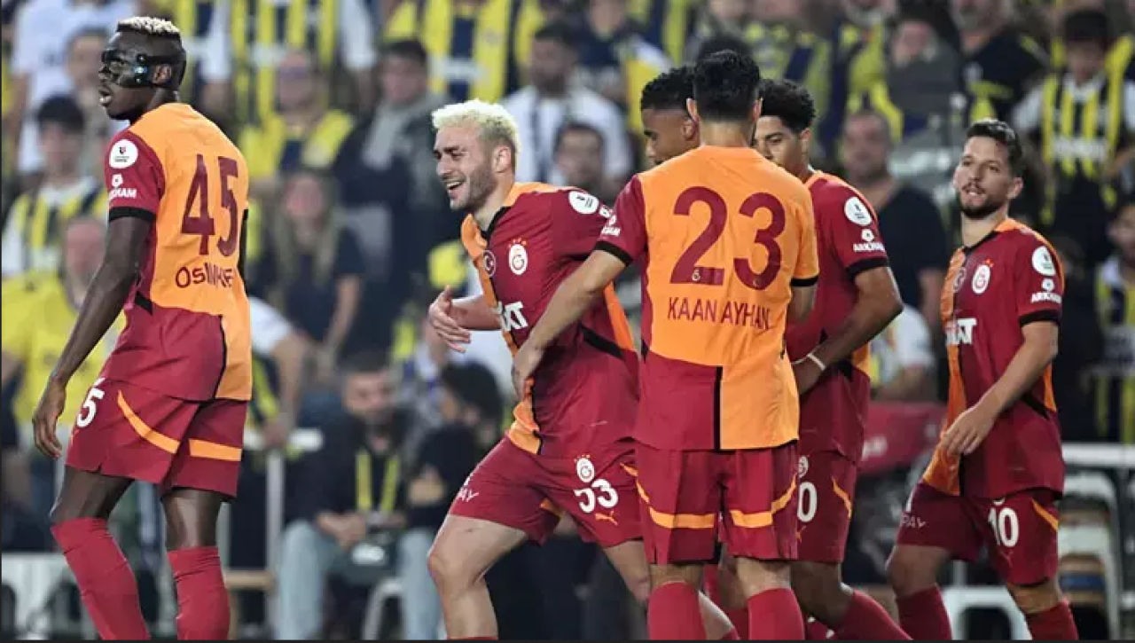 Galatasaray derbide Fenerbahçe'yi mağlup etti!