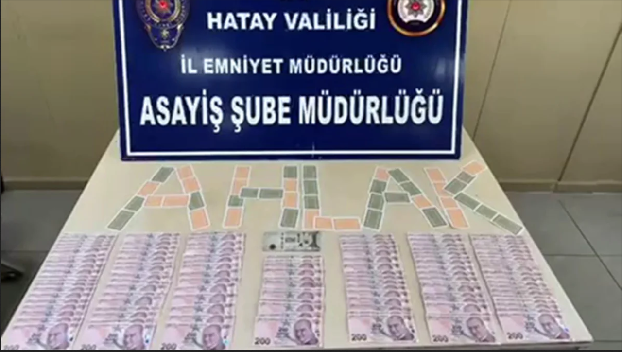 Hatay'da kumar oynayanlara ceza!