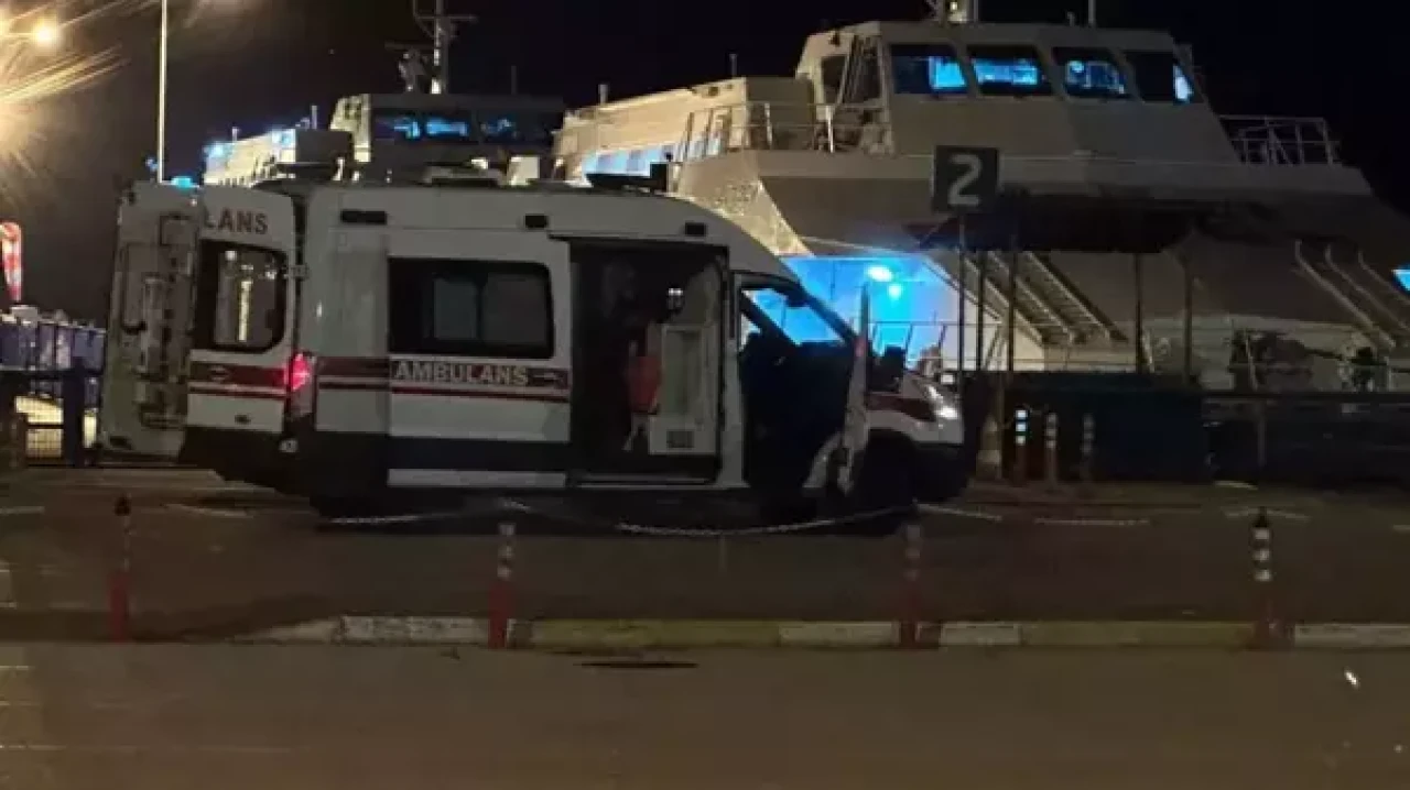 Bursa'da İDO feribotunda şok: Tuvalette erkek cesedi bulundu