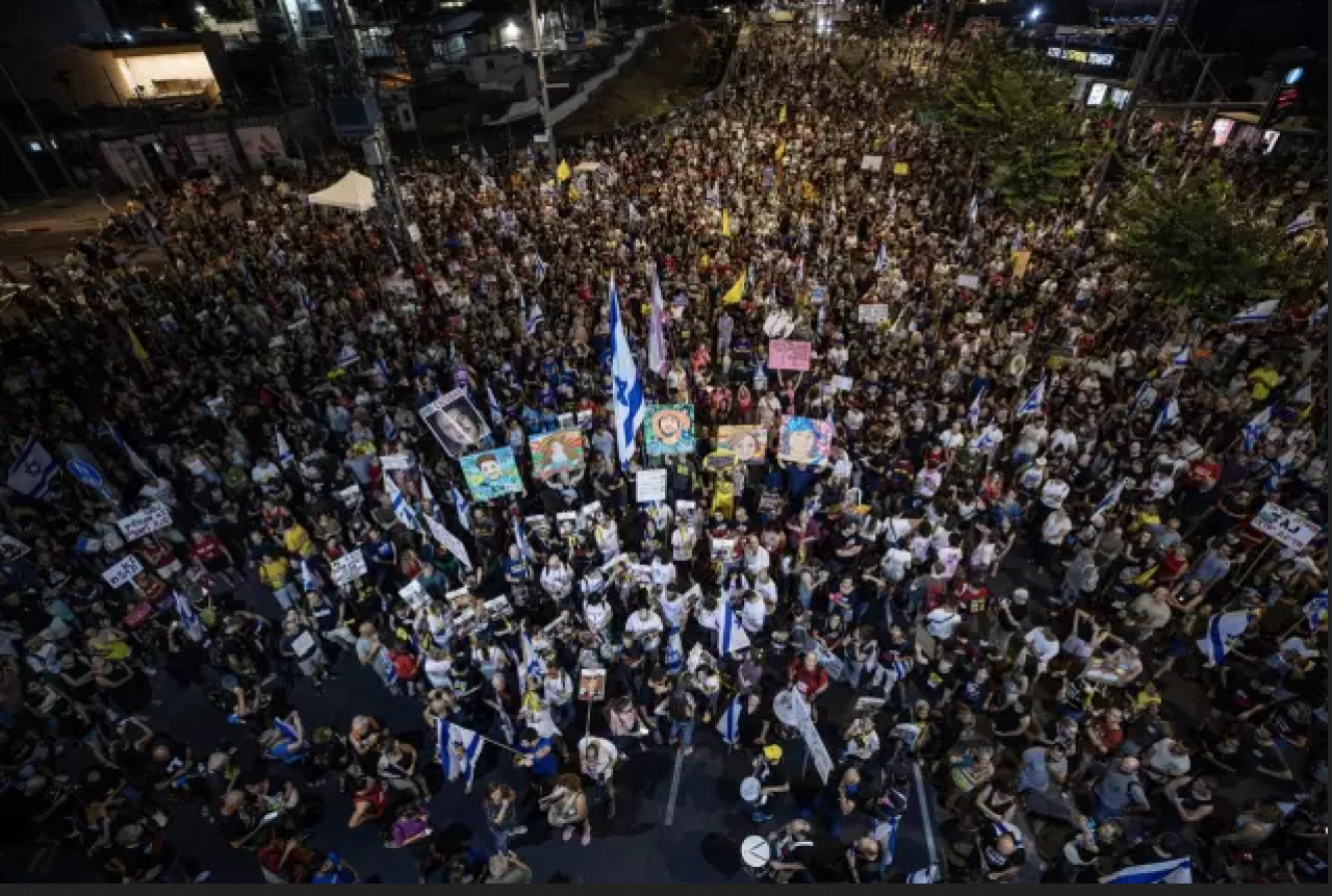 Gazze'de bulunan 6 cesedin ardından İsrailliler ülke genelinde greve gidiyor!