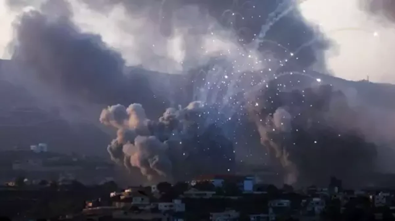 İsrail,  Lübnan'a hava saldırısına başladı!