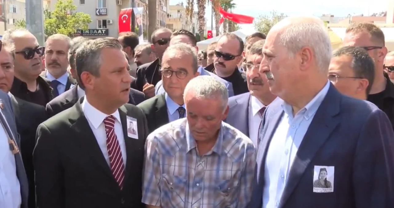 Ayşenur Ezgi Eygi'nin cenaze töreninde gerginlik! Özgür Özel ve Numan Kurtulmuş karşı karşıya geldi