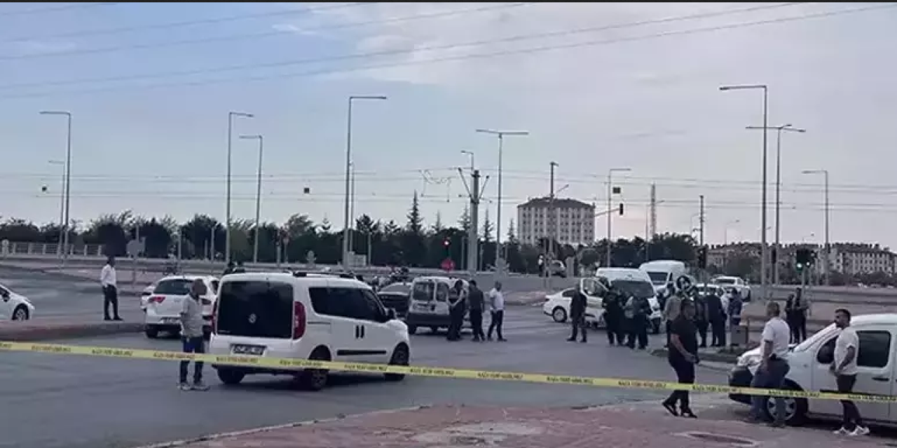 Konya'da denetime takılınca ateş açtılar: 2 polis yaralı!