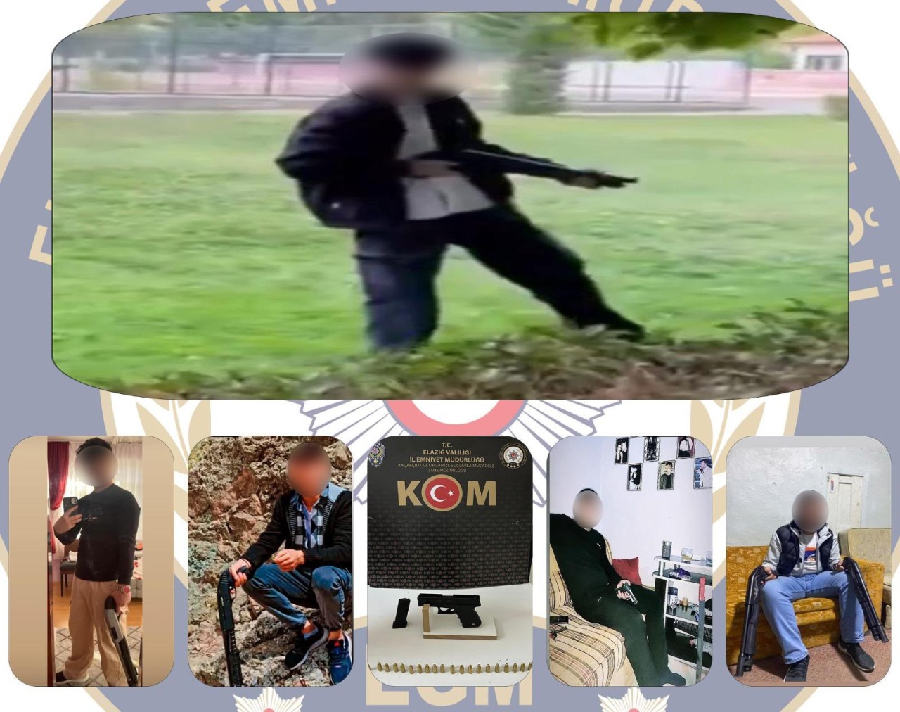 Elazığ'da pompalı tüfekle ateş açan şüpheli yakalandı