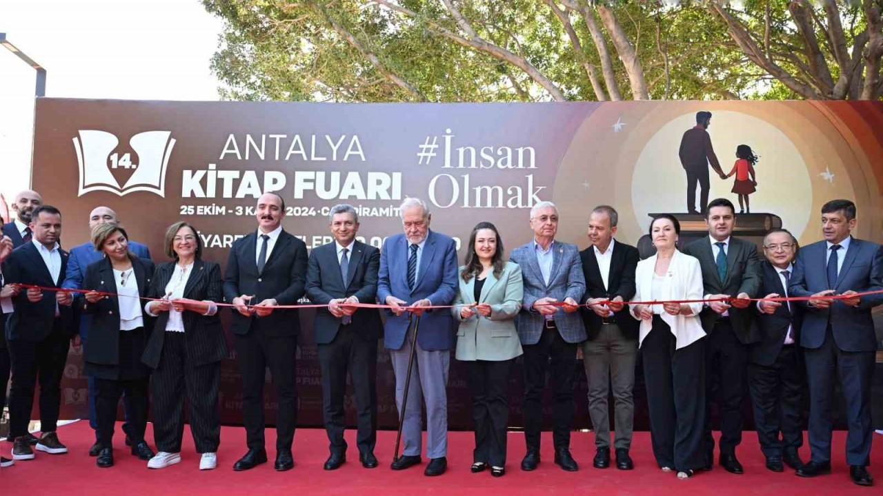 Antalya Kitap Fuarı 14. kez kapılarını açtı