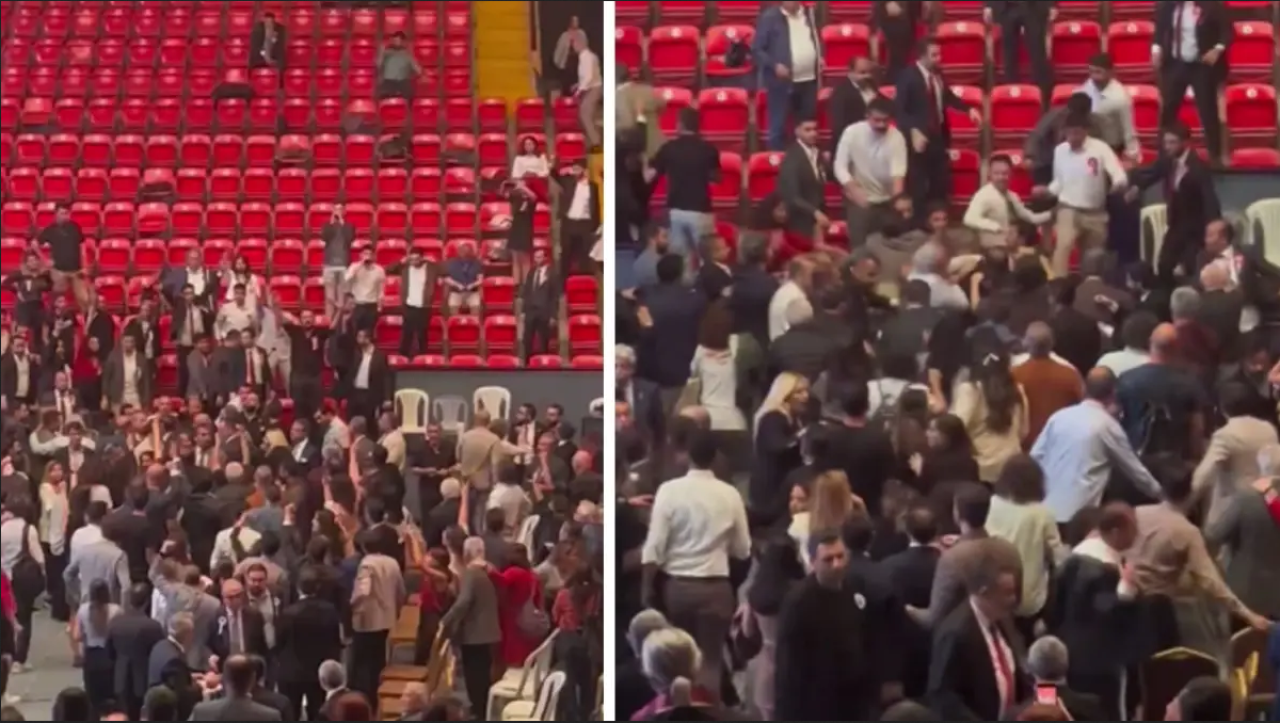 Ankara Barosu Genel Kurulu'nda kavga çıktı!