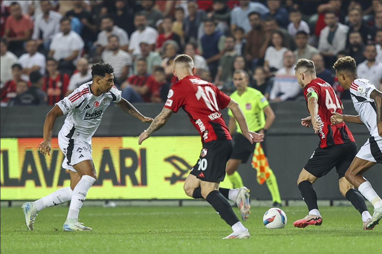 Beşiktaş,  Gaziantep FK ile berabere kaldı!