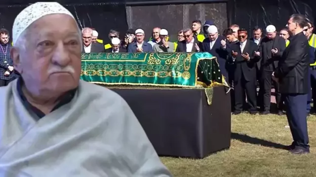 Elebaşı Gülen'in cenaze töreninde tekbir getirmek yasaklandı,  İncil'den pasajlar okundu