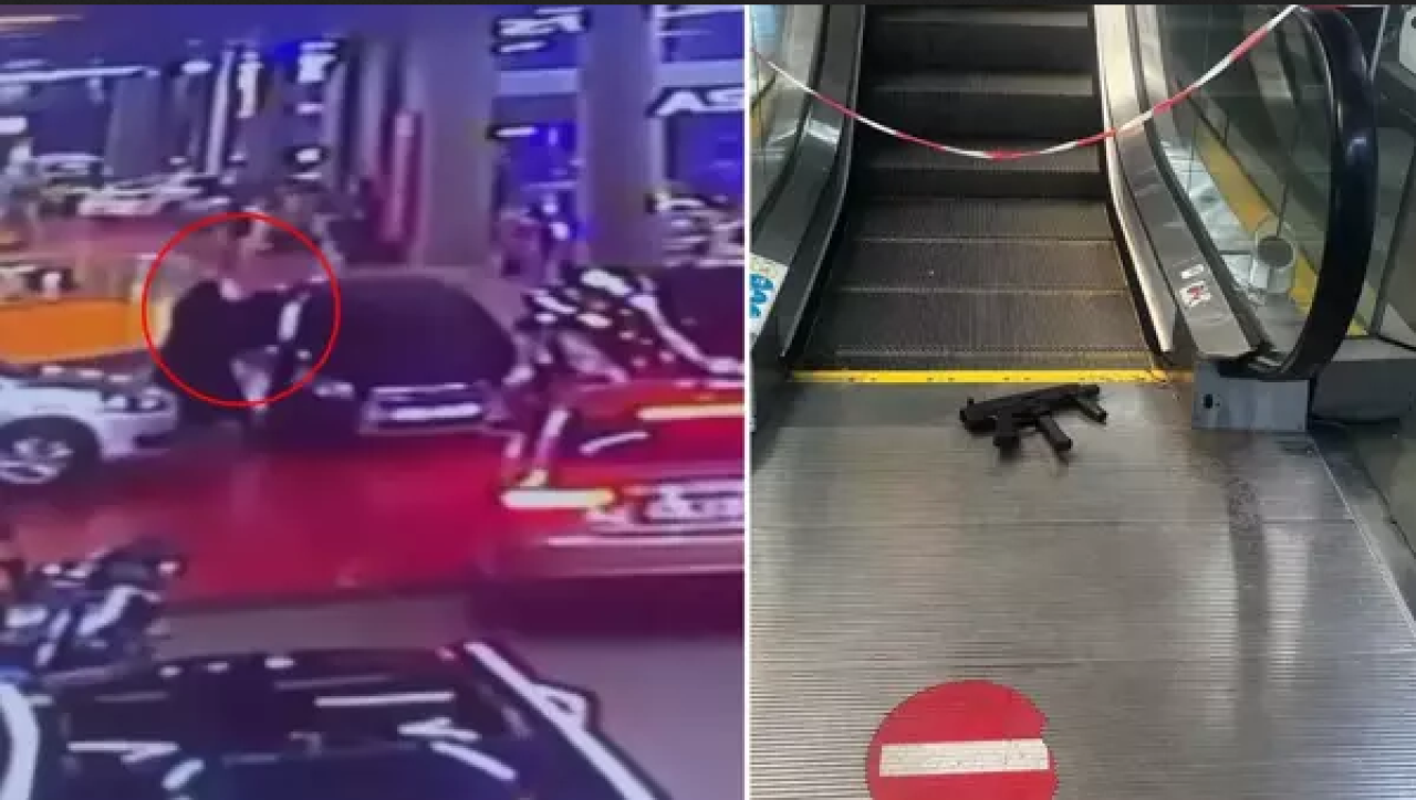 Güpegündüz otomatik  silahlı saldırı! Kadın kılığına girdi husumetlisine saldırdı