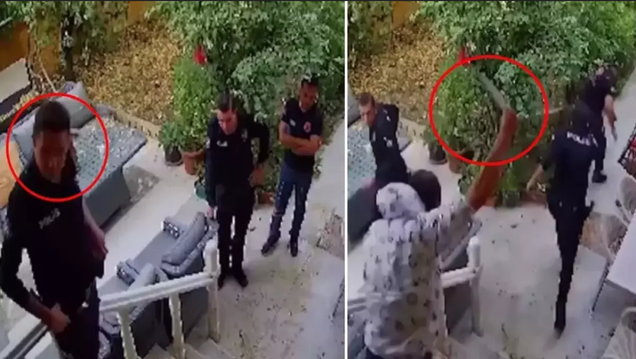 Polis memurunu sırtından 7 kez bıçakladı: Saldırganın 33 suç kaydı çıktı!