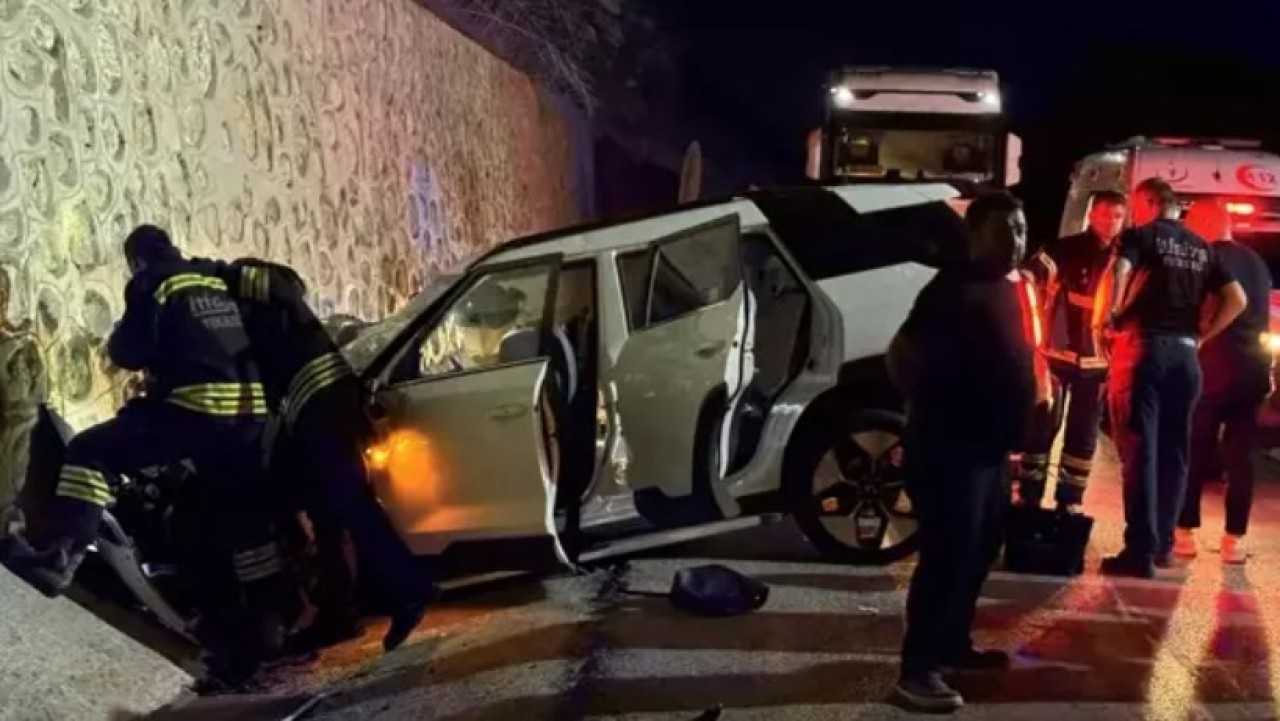 Tekirdağ'da feci kaza,  Prof. Dr. Nildağ Turgut ve  Uzman Doktor Emel Ersöz hayatını kaybetti