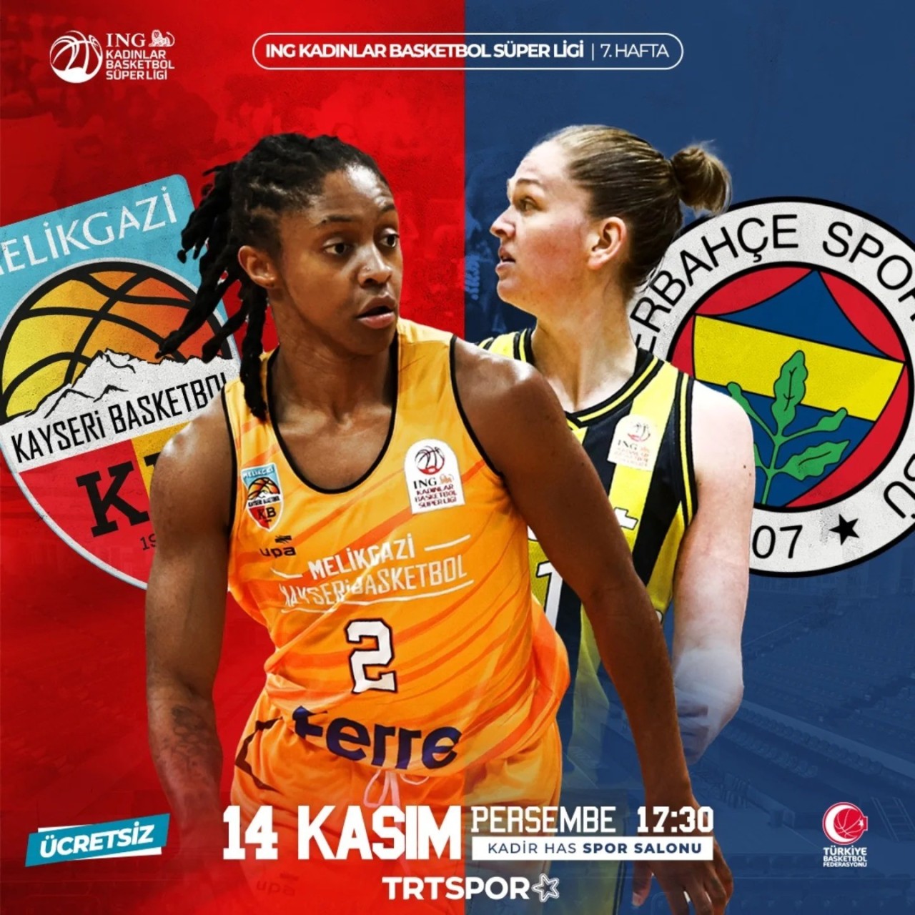 Fenerbahçe maçını Kayserili sporseverler ücretsiz izleyebilecek