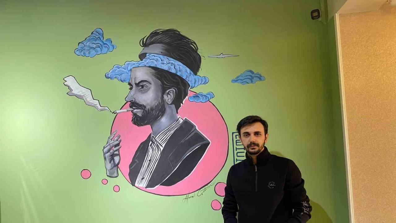 "Yozgatlı Ressam Ahmet Çetin: Duvarlarda Yeşilçam ve Sanat Buluşması"