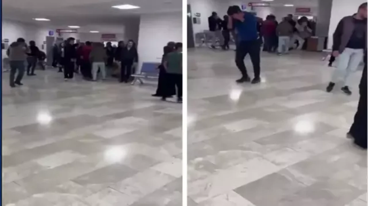 Ankara Gölbaşı Devlet Hastanesi'nde hasta  yakınları doktora saldırdı!