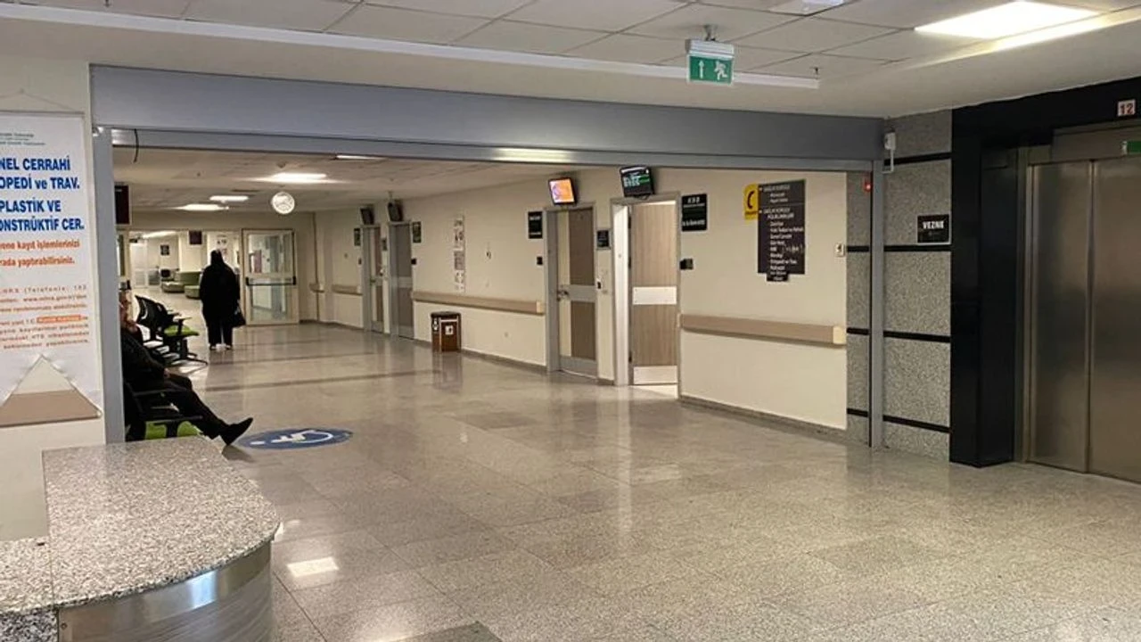 Hastane önünde silahlı saldırı!