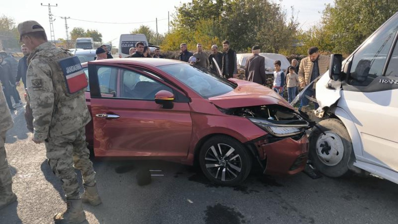 Diyarbakır trafik kazası: 4’ü çocuk,  13 yaralı!
