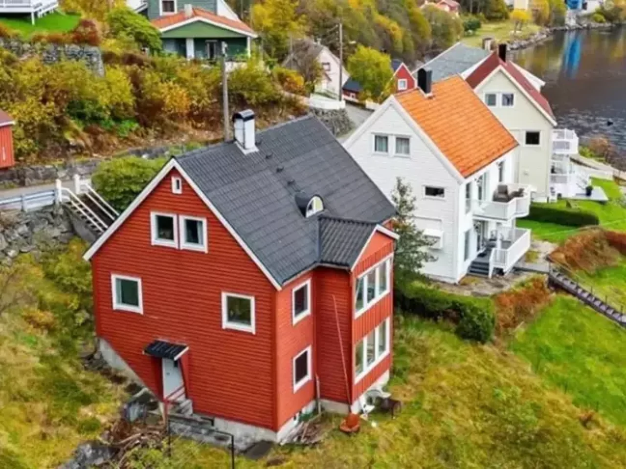 Norveç'te satılığa çıkarıldığı iddia edilen evin TL karşılığı gündem oldu