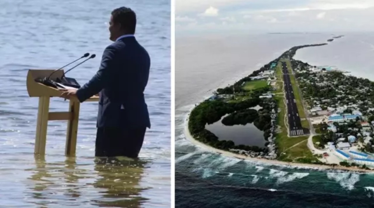 Bu ülke tamamen su altında kalabilir!