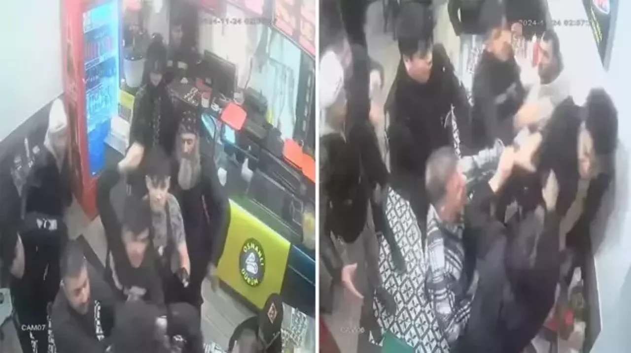 Sevgilisine şiddet uygulayan şahıs tekme tokat dayak yedi!