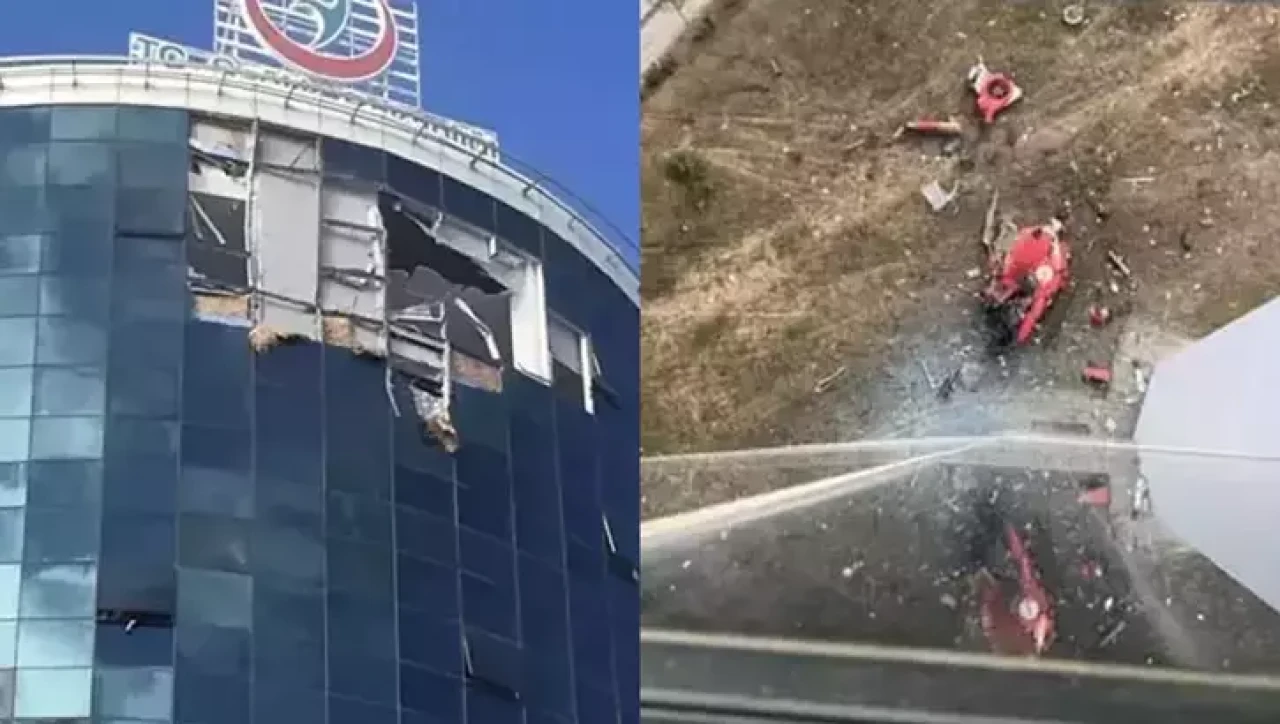 Son dakika! Muğla'da hastaneye çarpan helikopter düştü