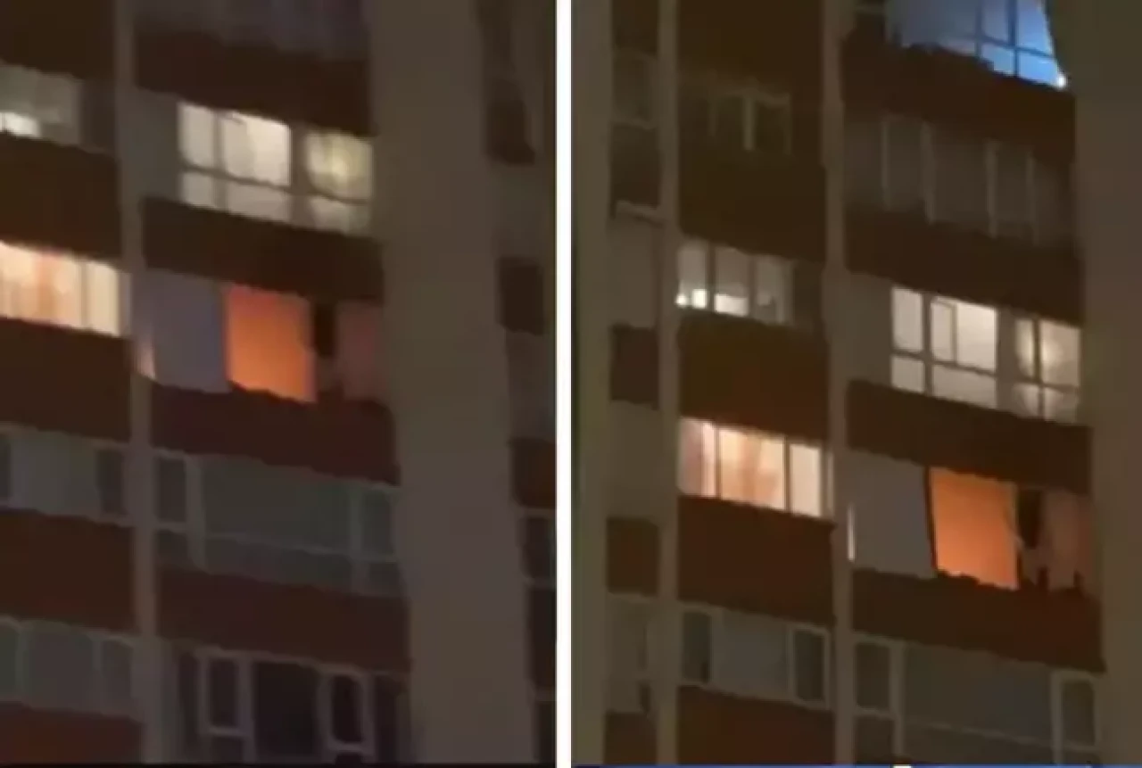 Beşiktaş'ta patlama ve yangın!