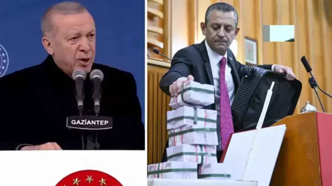 Cumhurbaşkanı Erdoğan'dan CHP’ye sert eleştiriler: "Para kuleleri dışında eser yok"