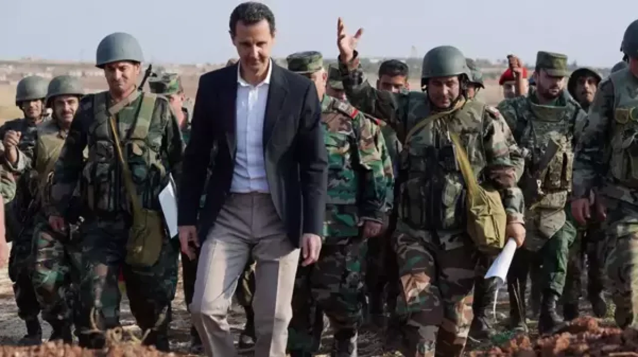 Esad'ın ülkeden kaçan askerleri bakın nereye sığınmış?