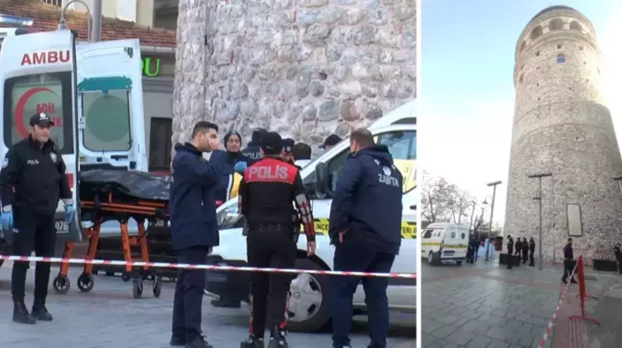 Galata Kulesi’nde feci olay: 19 yaşındaki genç hayatını kaybetti!