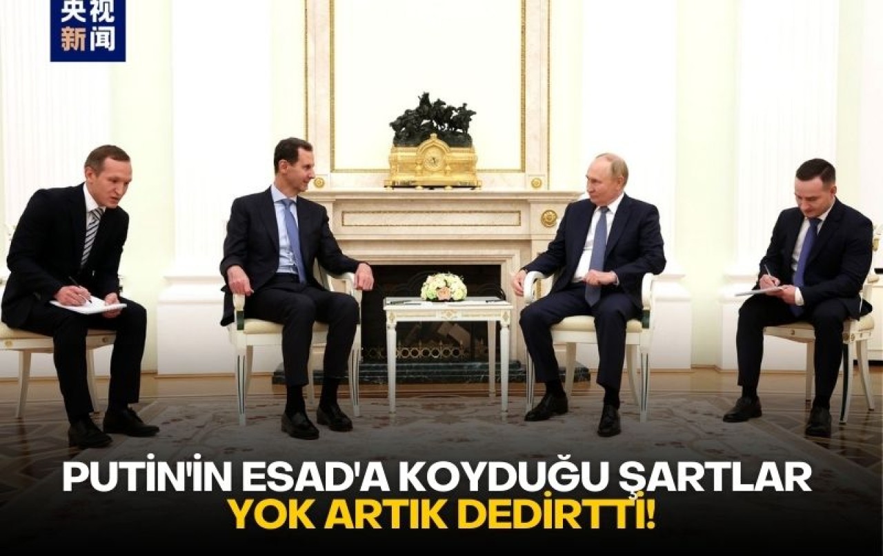 Putin'in Esad'a koyduğu şartlar yok artık dedirtti!