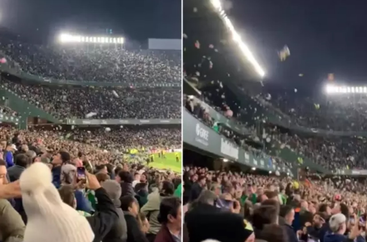 Real Betis taraftarlarından dünyanın alkışladığı olay!