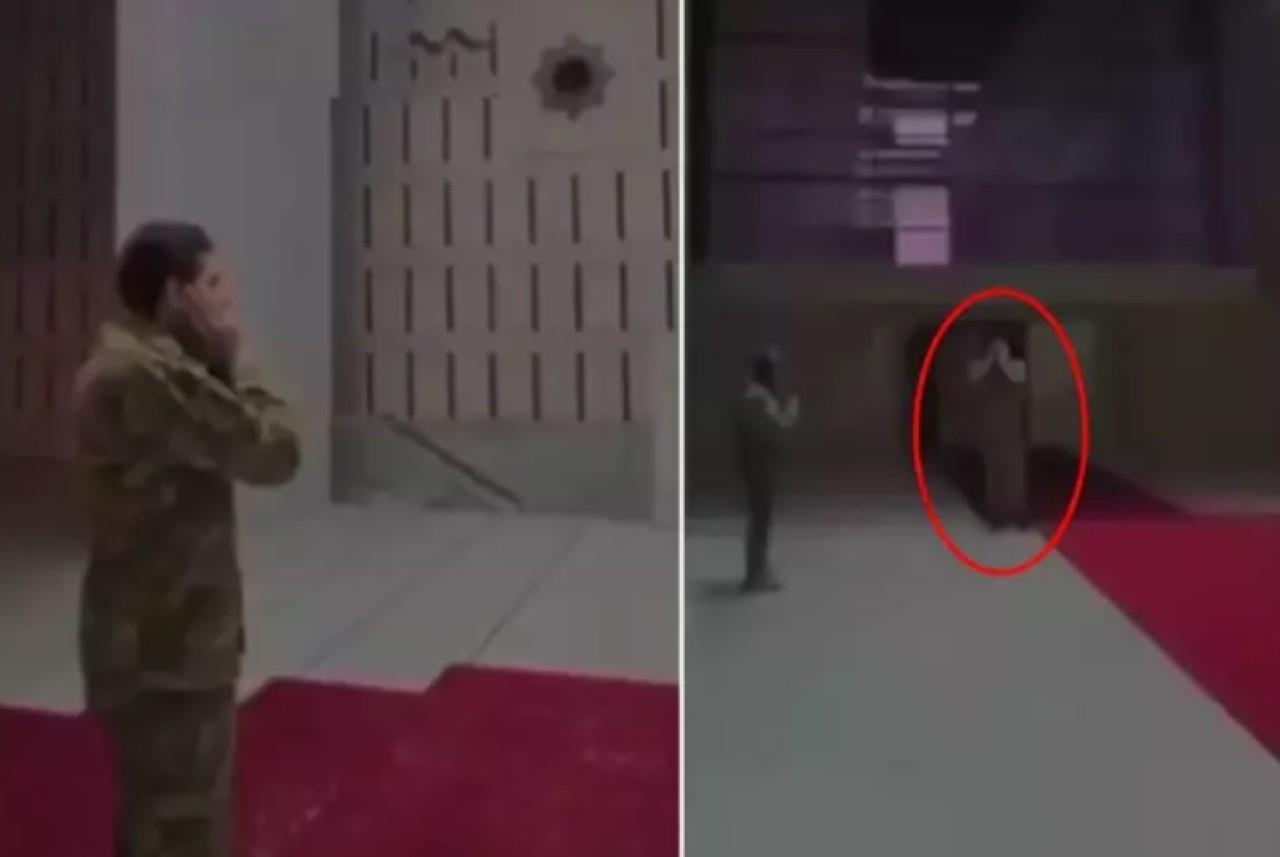 Şam'daki Başbakanlık Sarayı'nda ilk kez ezan okundu