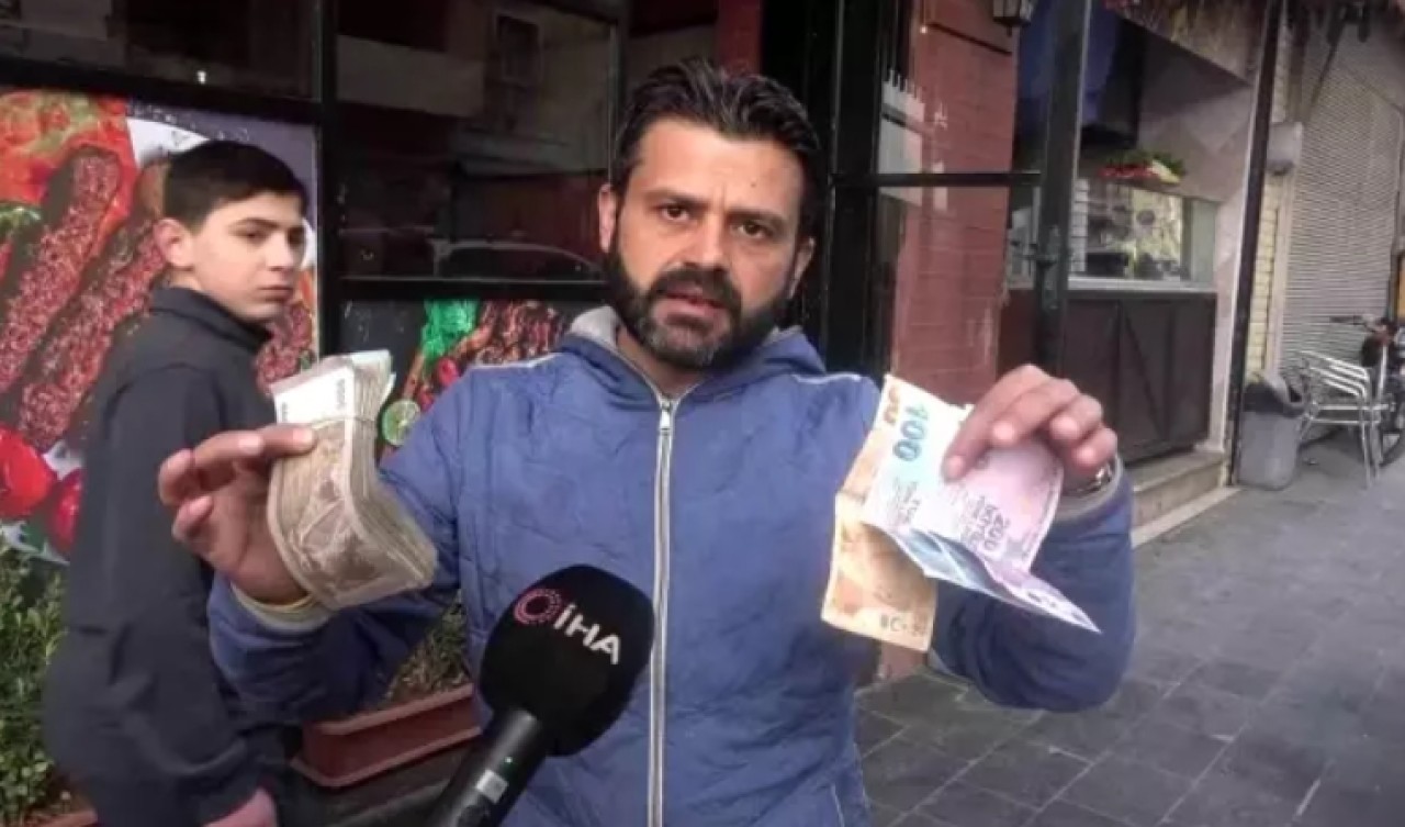 Halep'te alışverişte Türk Lirası dönemi başladı