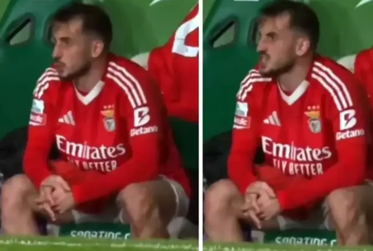 Kerem Aktürkoğlu,  oyundan alınınca öfkeden deliye dönüp küfürler savurdu