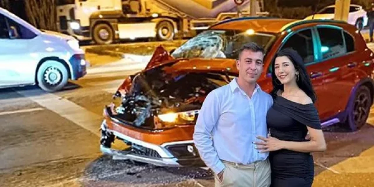 Mersin'de feci kaza: Ali Kimsesiz ve nişanlısı Beyza Bulutoğlu öldü!